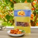 FixtureDisplays® 32 Oz(2 Lbs) Natural Sun Dried Seedless Apricots, in Resealable Kraft Paper Bag, Sweet Sour Apricots Fruit Snack, Baking Cooking, 9 X 13 X 2.4